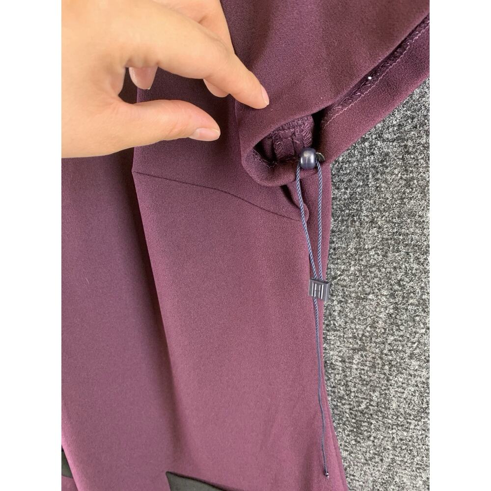 Tommy Hilfiger Plum Shift Dress Women Sz 6 NWOT Burgundy Mod Workwear Office $99 - Picture 10 of 13